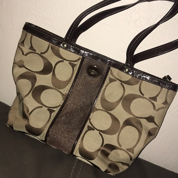 Coach Handbags - Coach brown tote purse